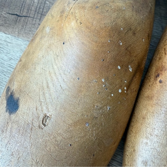 Antique Wooden Shoe Forms Inserts Stretchers Vintage Collectible Cobbler - Picture 12 of 12